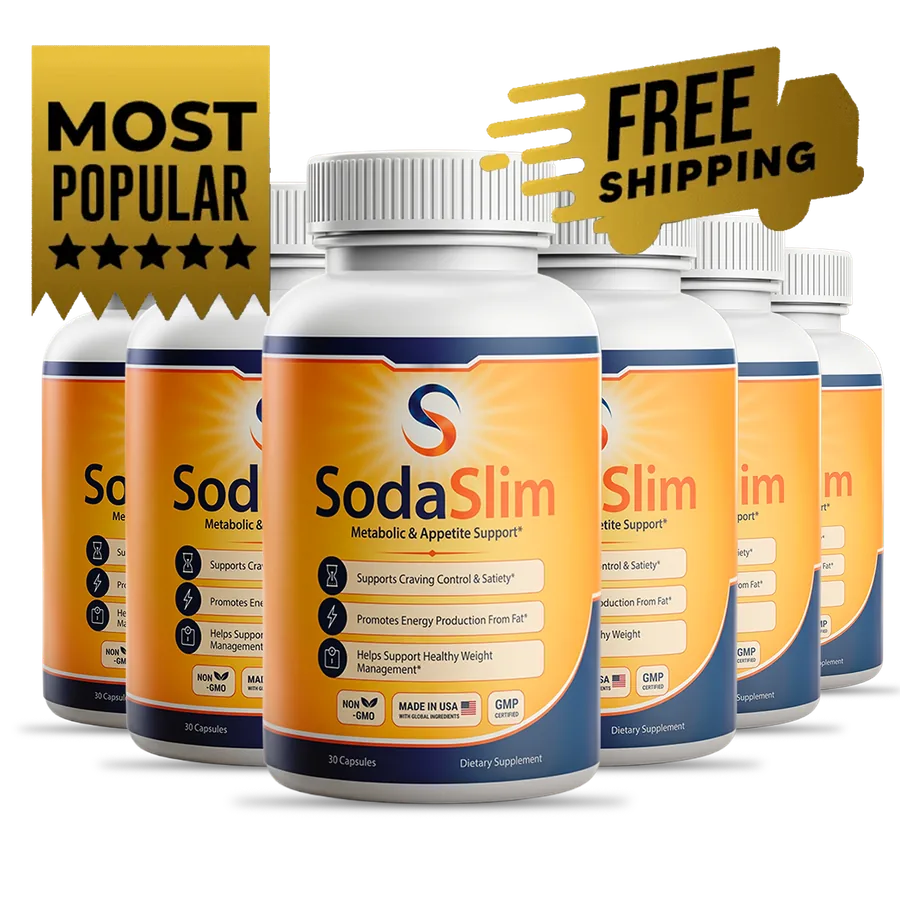 SodaSlim 6 bottles — 180-day supply